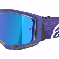 Мотокрос очила ALPINESTARS VISION 8 CORP PURPLE MIRROR-BLUE