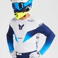 Мотокрос джърси THOR SPORTMODE STRIKE BLUE