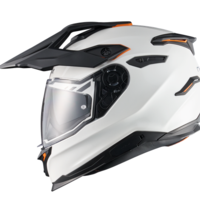 Адвенчър каска NEXX  Y.TRAVL PLAIN WHITE