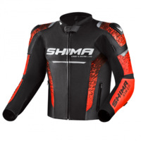 Кожено мото яке SHIMA STR 2.0 BRIGHT RED