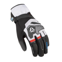 Туристически мото ръкавици SECA TURISMO WP GREY/RED/BLUE