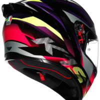 Каска K1 S E2206 - FASTLAP BLACK/PURPLE/PINK