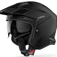 Kаска за скутер AIROH Kombakt BLACK MATT