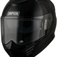 Каска SIMPSON VENOM SOLID GLOSS BLACK