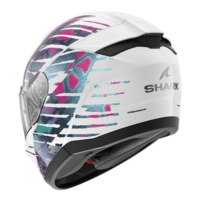 Каска SHARK RIDILL 2 REPTAIA BLUE/PURPLE/WHITE