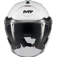 Скутер каска MT COSMO SV PURE A0 WHITE GLOSS