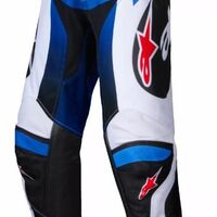Детски мотокрос брич Alpinestars YTH RACER WURX BLUE/BLACK