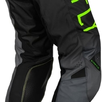 Детски мотокрос брич FLY RACING Kinetic Prodigy-Charcoal/Neon Green/True Blue