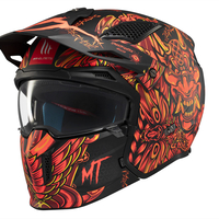 КАСКА MT STREETFIGHTER SV S HELLISH B5 MATT
