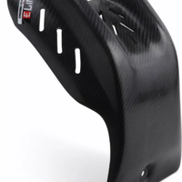 Протектор двигател MOOSE RACING SKID PLATE CARBN FIB HUSQ