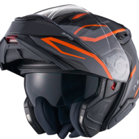 Каска NEXX X.LIFETOUR FLIP UP PRO MILE ORANGE GRAY