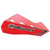 Предпазител за кормило POLISPORT QWEST UNIVERSAL RED - PLASTIC