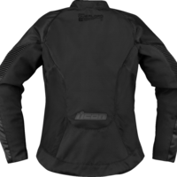 Дамско мото яке ICON Women's Overlord3 CE BLACK