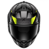 Каска SHARK RIDILL 2 BERSEK BLACK/GREY/YELLOW FLUO