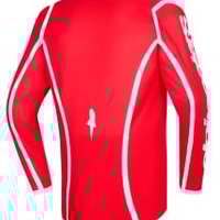Детско мотокрос джърси Alpinestars FLUID APEX RED/WHITE