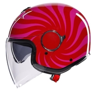 Каска за скутер AGV ETERES TROPEA RED/PINK