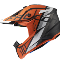 Мотокрос каска MT FALCON THR B4 MATT PEARL ORANGE