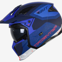 КАСКА MT STREETFIGHTER S TOTEM  C17 MATT 2 PEARL BLUE