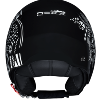 Каска за скутер NEXX  Y.10 ARTVILLE BLACK WHITE