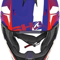 Мотокрос каска Shark Varial Anger Blue/Red/White