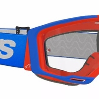 Мотокрос очила ALPINESTARS VISION 8 WORDMARK BLUE/OR CLEAR