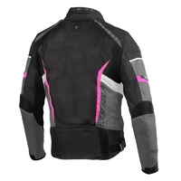 Дамско текстилно яке SECA AIR FLOW II BLACK/FUCHSIA