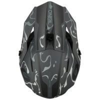 Каска O'NEAL 1SERIES SPLASH BLACK/GRAY V.26