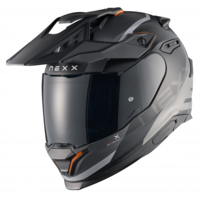 Адвенчър каска NEXX Y.TRAVL QUEST BLACK GRAY