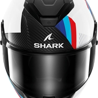 Каска SHARK SPARTAN GT PRO DOKHTA CARBON BLACK/WHITE/RED