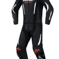 КОЖЕН ЕКИП ALPINESTARS 2PCS GP Force V2 Black/White/Fluo Red