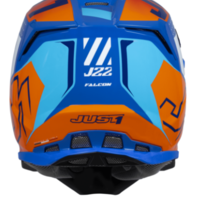 Mотокрос каска Just1 J-22 F Falcon Orange/Blue