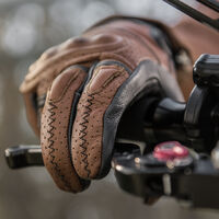 Мото ръкавици SHIMA CALIBER BLACK/BROWN/GRAY