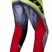 Мотокрос брич ALPINESTARS TECHSTAR MELT RED/GRAY