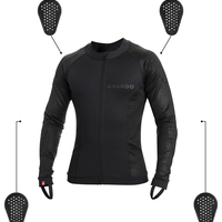 Текстилно яке Pando Moto Shell UH 03 Black
