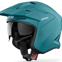 Kаска за скутер AIROH Kombakt Petrol Green Matt