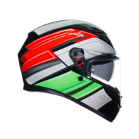 КАСКА  AGV K3 - WING BLACK/ITALY