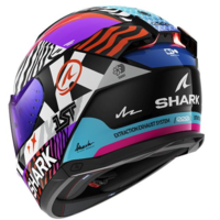 Каска SHARK SKWAL i3  SPEED-FANCY BLACK/ORANGE/PURPLE/WHITE