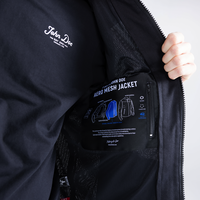 Текстилно яке JOHN DOE Aero Mesh BLACK