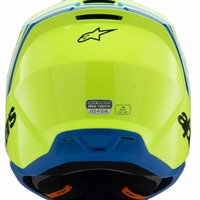 Детска мотокрос каска ALPINESTARS SM3 RADIUM YL/BK/B