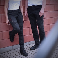 Мото дънки TRILOBITE 2461 PARADO MONOLAYER AAA BLACK SHORT