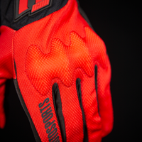 Текстилни мото ръкавици ICON ANTHEM 2 - RED