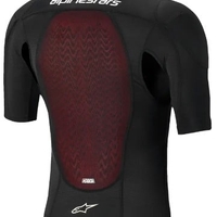 Протекторна тениска ALPINESTARS Short-Sleeve Bionic Plasma LT BLK/WHT