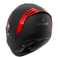 Каска SHARK SPARTAN RS BLACK/RED MATT