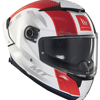 Каска MT THUNDER 4 SV TREADS C7 GLOSS WHITE/BLUE/RED