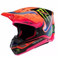 Мотокрос каска ALPINESTARS SM10 Deegan OR/PU/PK