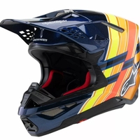 Мотокрос каска ALPINESTARS SM10 TLD25 BL/OR/YL