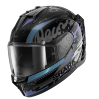 Каска SHARK D-SKWAL 3 STREETRUSH BLACK/BLUE/PURPLE