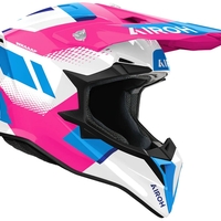 Мотокрос каска AIROH WRAAAP VISION PINK GLOSS
