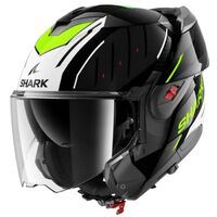 Модуларна каска SHARK OXO RYDGER Black White Yellow