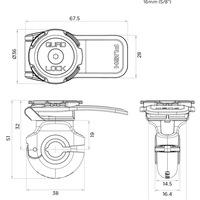 Система за монтаж QUAD LOCK Mirror Mount
